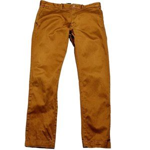 J. Crew | Mens Size 30x30 Brown Slim Fit Stretch Straight Leg Chino Pants